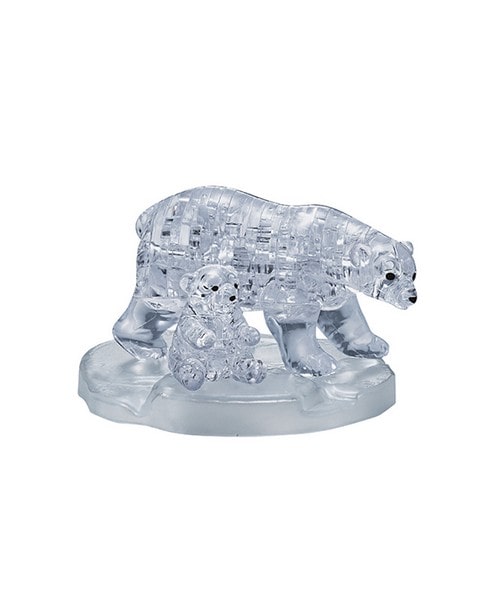 3D Crystal Puzzle 2 πολικές αρκούδες