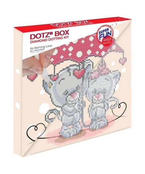 Diamond Dotz box Its raining love 