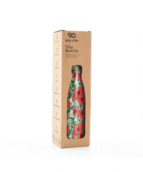 ανοξείδωτο θερμός Poppies Thermal Bottle