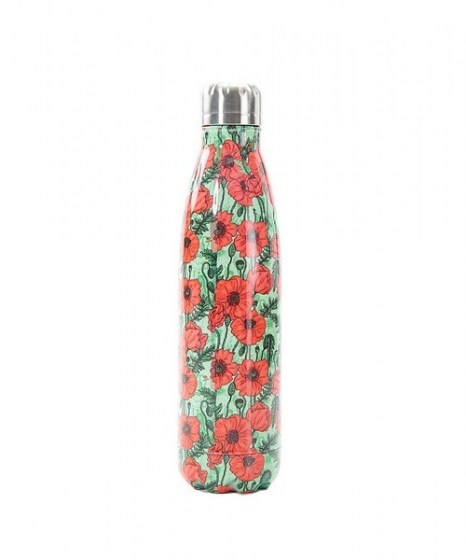 ανοξείδωτο θερμός Poppies Thermal Bottle