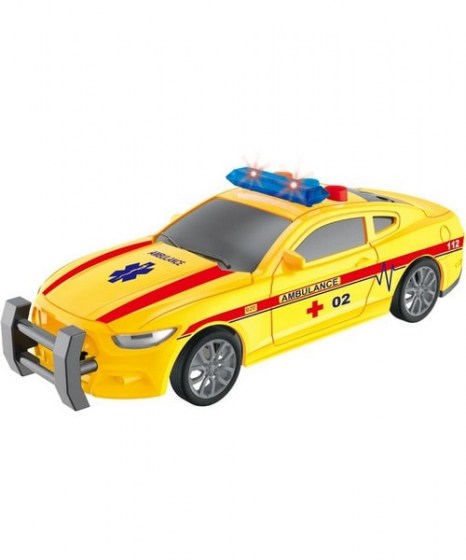 Αστυνομία Frixion ήχο φως κίτρινο Luna Toys