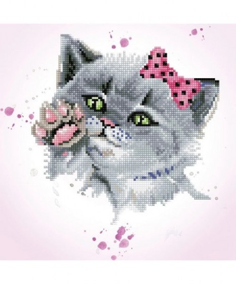 Diamond Dotz Eye Spy Kitty