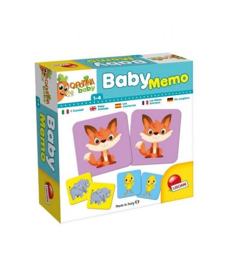 Εκπαιδευτικό παιχνίδι Carotina Baby Memo Μωρά 