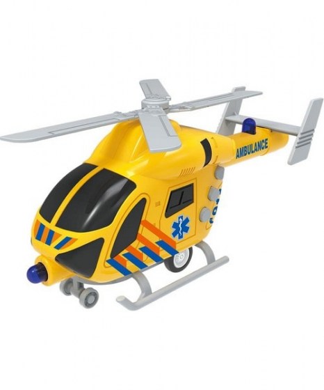 Ελικόπτερο Frixion ήχο και φως κίτρινο Luna Toys