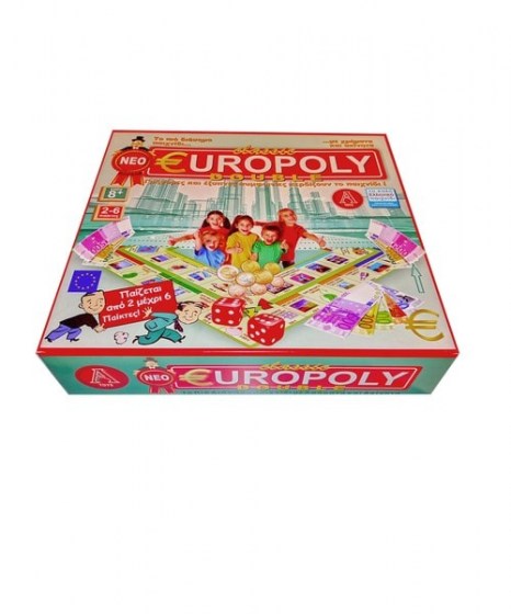 Επιτραπέζιο παιχνίδι Europoly Double Classic Argy Toys 0305
