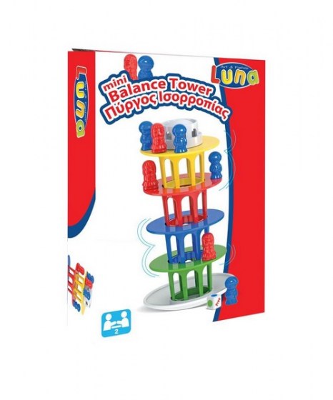 Επιτραπέζιο παιχνίδι Luna Toys Πύργος Ισορροπίας 621043