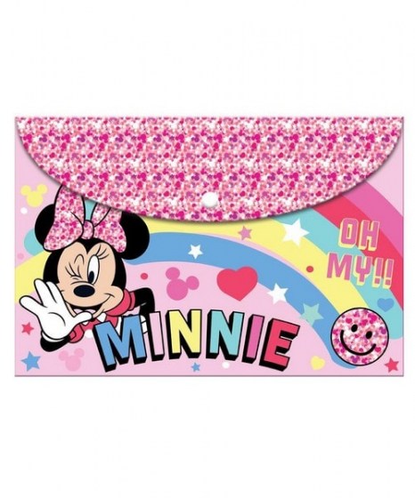 Φάκελος με κουμπί Α4 Disney Minnie Mouse 563046