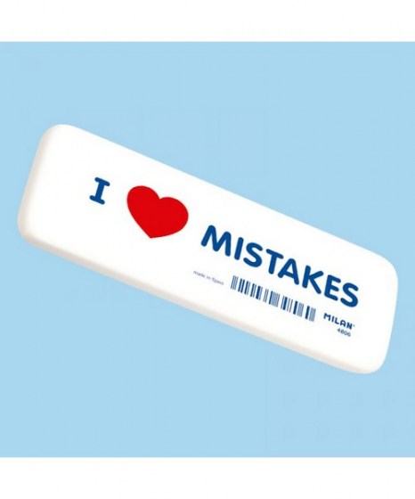 Γόμα Milan 4806 I love mistakes