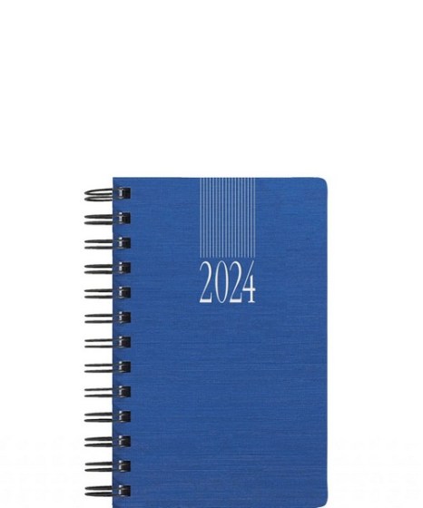 Ημερήσιο Ημερολόγιο 2024 Θεοφύλακτος Indiana Wir-o 11x16 μπλε