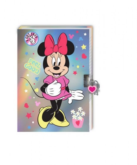 ημερολόγιο κλειδαριά μαγικό στυλό Must Minnie Mouse