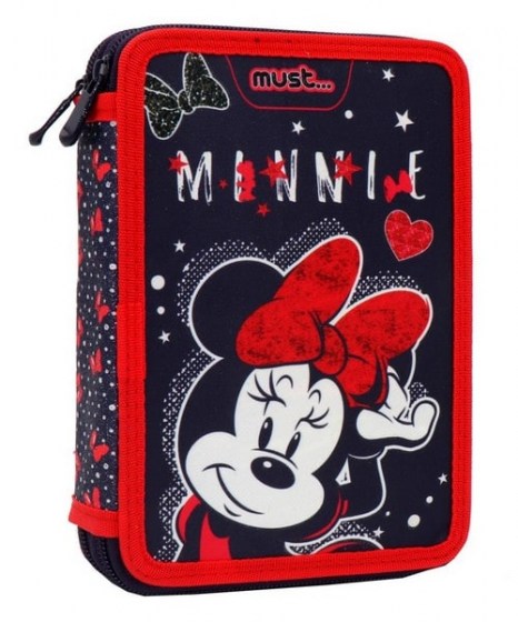 Κασετίνα διπλή γεμάτη Must Minnie Mouse Cute 563025 