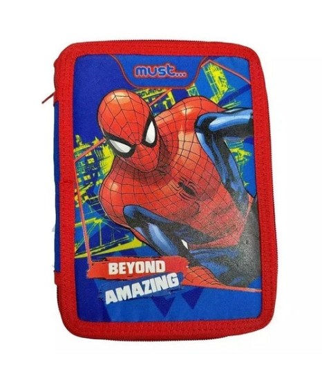 κασετίνα διπλή γεμάτη Must Spiderman Beyond Amazing 508123