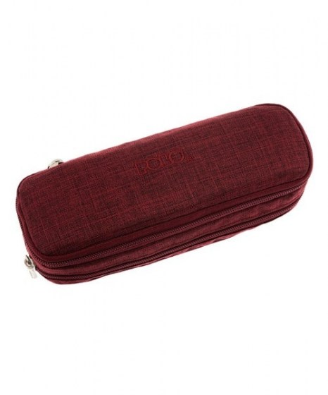 Κασετίνα Polo Duo Box Pencil Case Jean μπορντό 937004-3300