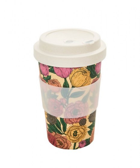 κούμπα μπαμπού Peonies Bamboo Cup