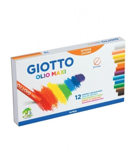 Λαδοπαστέλ Giotto Olio 12 χρώματα 