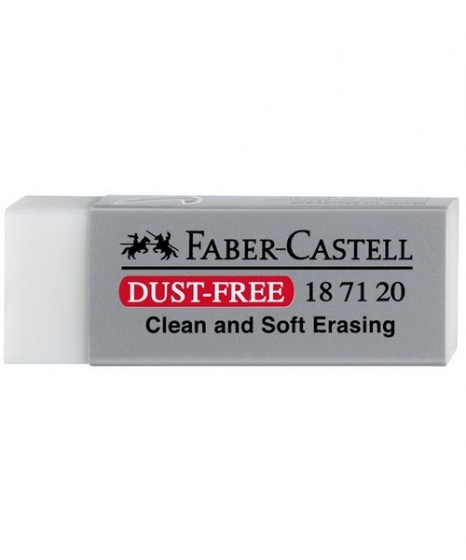 λευκή γόμα Faber Castell Dust free 187120(a)