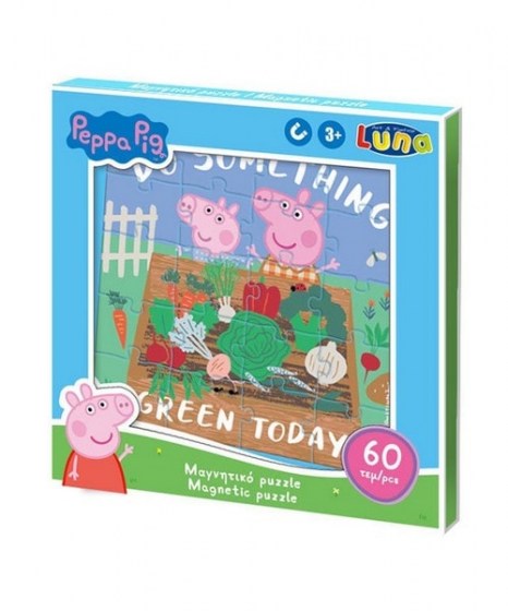 Μαγνητικό παζλ Peppa Pig Luna