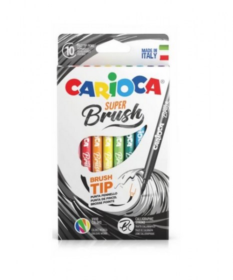 Μαρκαδόροι Carioca Super Brush
