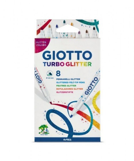 Μαρκαδόροι Giotto Turbo Glitter 