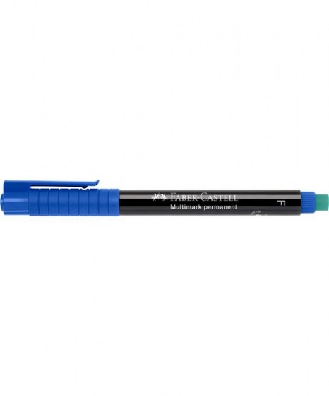 Μαρκαδόρος Faber Castell Multimark F 151351 μπλε