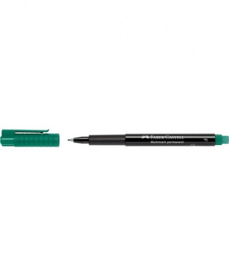 Μαρκαδόρος Faber Castell Multimark F 151363 πράσινος