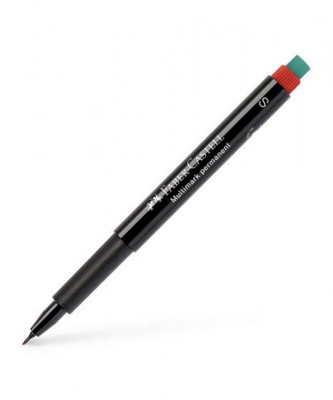 Μαρκαδόρος Faber Castell Multimark S 1523 κόκκινος