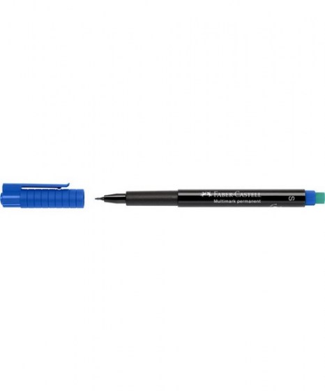 Μαρκαδόρος Faber Castell Multimark S 1523 μπλε