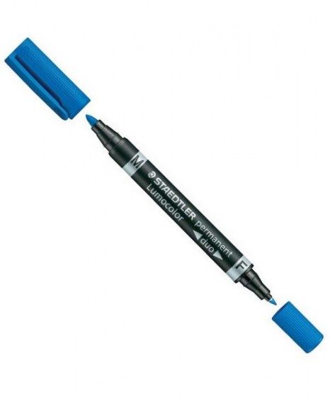 Μαρκαδόρος Staedtler Lumοcolor Duo F M 