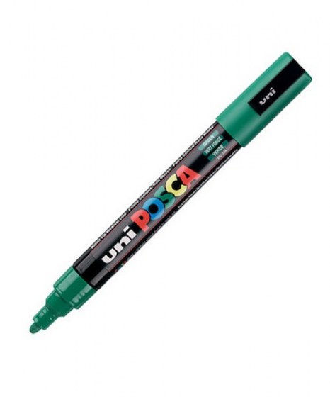 Μαρκαδόρος Uni Posca PC-5M Medium Πράσινος