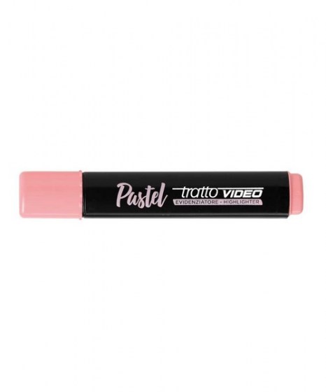 μαρκαδόρος υπογράμμισης Tratto Video Pastel Pink Grapeftuit