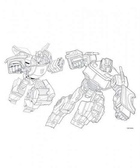 Μπλοκ Ζωγραφικής Transformers 40φ αυτοκόλλητα