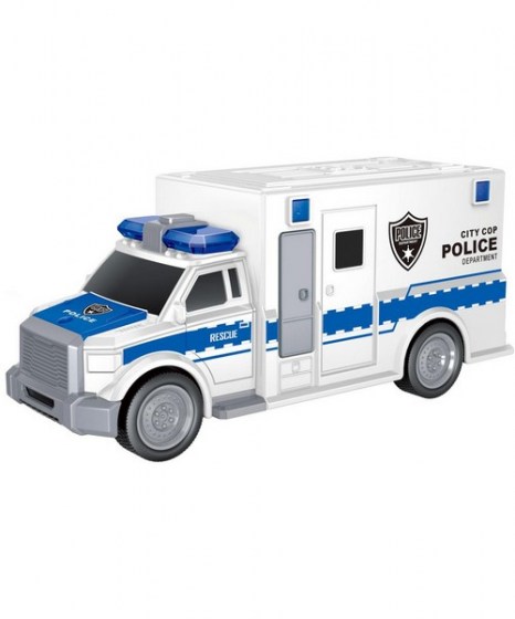 Όχημα Friction Αστυνομία φορτηγό Luna Toys 621885