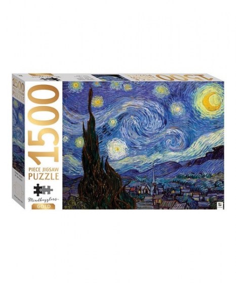 Παζλ Mindbogglers Gold Jigsaw Puzzle Starry night