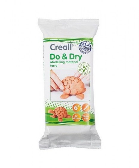 Πηλός Creall Do Dry Καφέ 1000gr