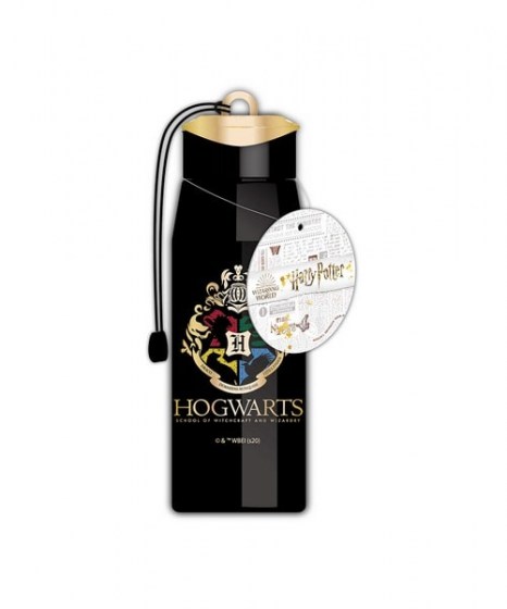 πλαστικό παγούρι θερμός Harry Potter Water Bottle Black Crest