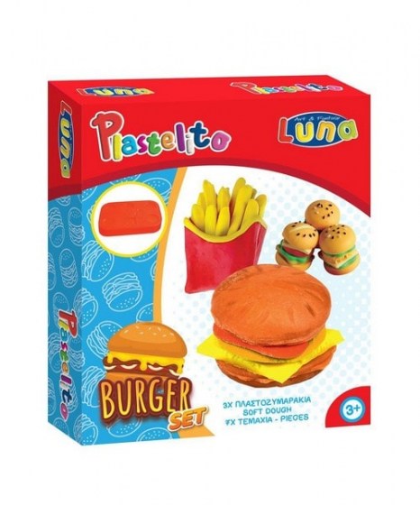 Πλαστοζυμαράκι Burger εργαλεία Luna 