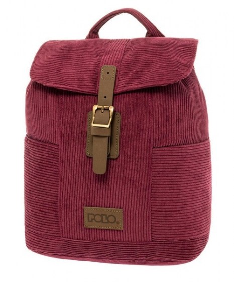 Σακίδιο Polo Retro μπορντό 907019-4400