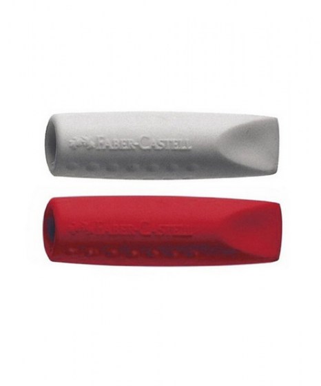 Σετ 2 γόμες Faber Castell GRIP Eraser Cap 187001