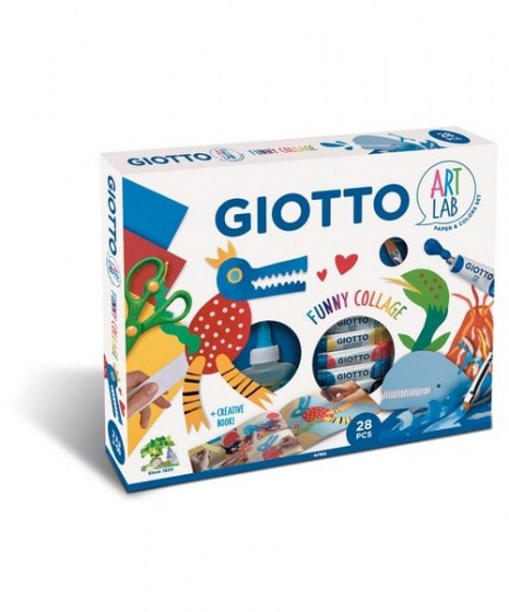 Σετ δημιουργίας Giotto Art Lab Funny Collage