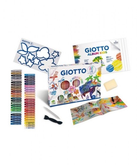 Σετ δημιουργίας Giotto Art Lab Oil Pastel Creations(a)