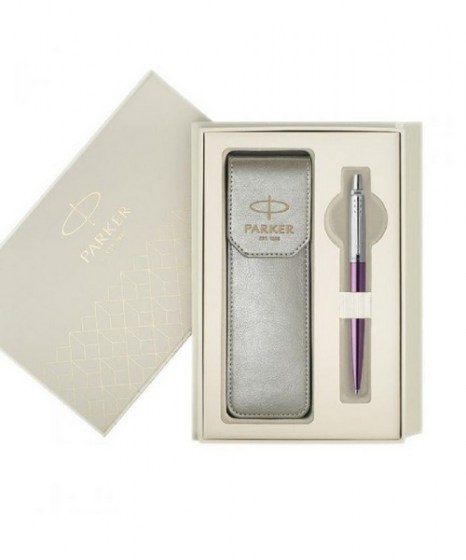 Σετ δώρου Parker Jotter Victoria Violet θήκη