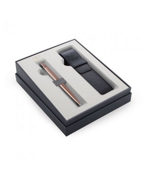 Σετ δώρου Parker Jotter XL MCHR Pink Gold θήκη