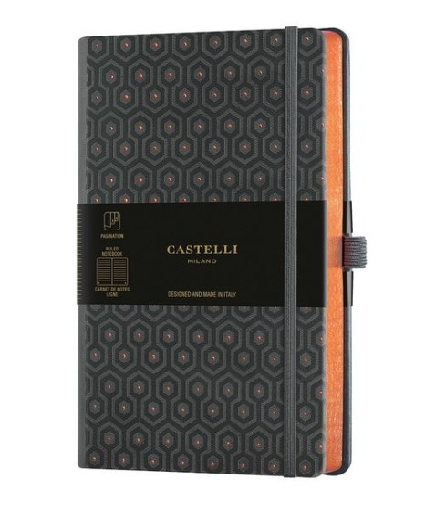 Σημειωματάριο Castelli Milano C G Honeycomb Copper M