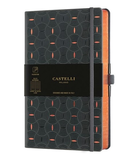 Σημειωματάριο Castelli Milano C G Rice Grain Copper