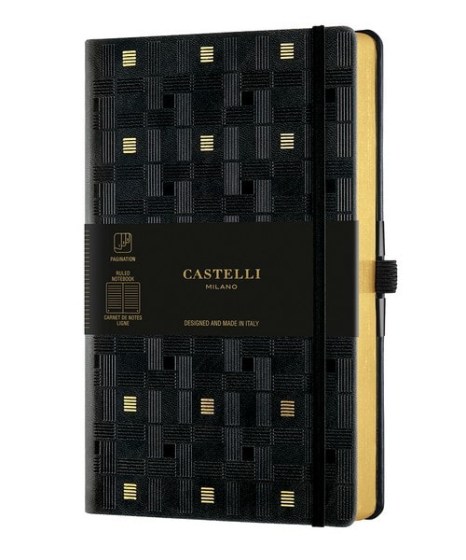Σημειωματάριο Castelli Milano C G Weaving Gold M