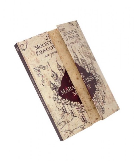 σημειωματάριο Harry Potter Marauders Map A5