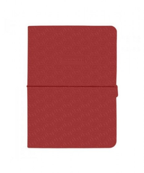 Σημειωματάριο Make Notes One Colour Red Stich A5