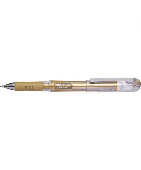 Στυλό Pentel Hybrid Gel Metallic K230X Χρυσό 