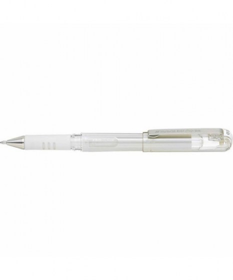 Στυλό Pentel Hybrid Gel Roller Λευκό 