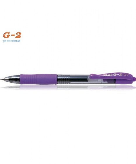 Στυλό Pilot G-2 0.7mm μωβ